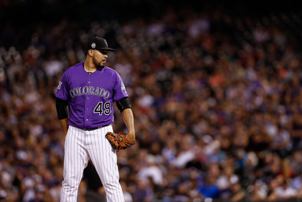 Senzatela dazzles with arm and bat, Rockies defeat Giants in series finale