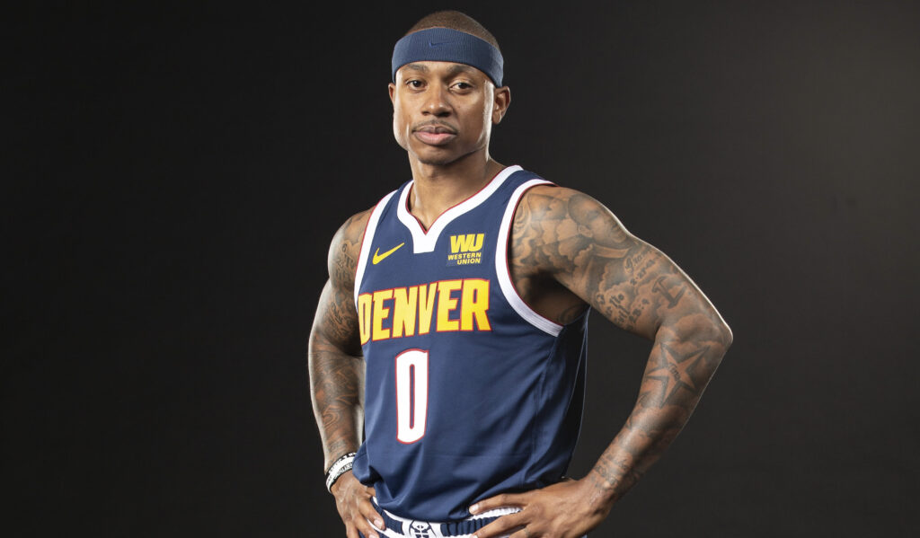 Nuggets Training Camp Journal: Isaiah Thomas isn’t practicing, but he’s already making his presence felt