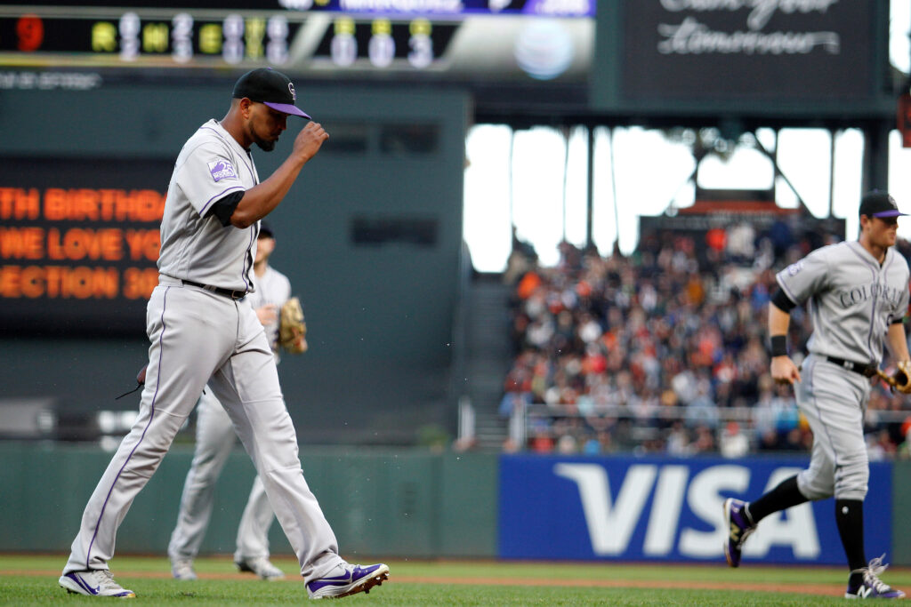 German Marquez breaks one strikeout record, ties another