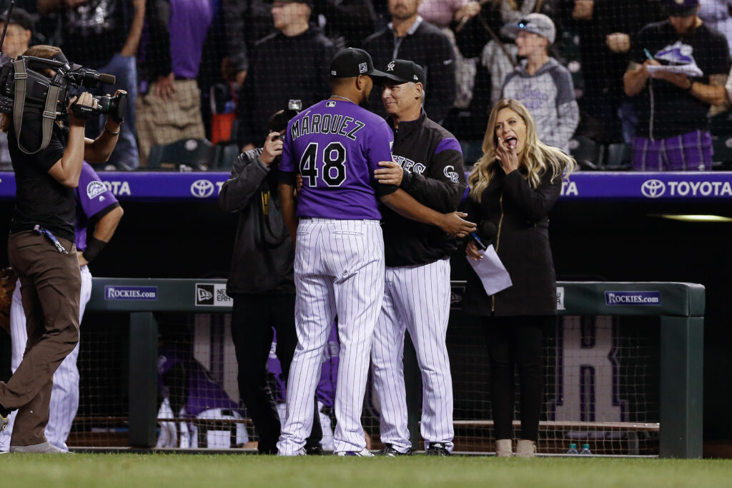 Inside the Rockies Clubhouse: Marquez makes history, offense goes wild