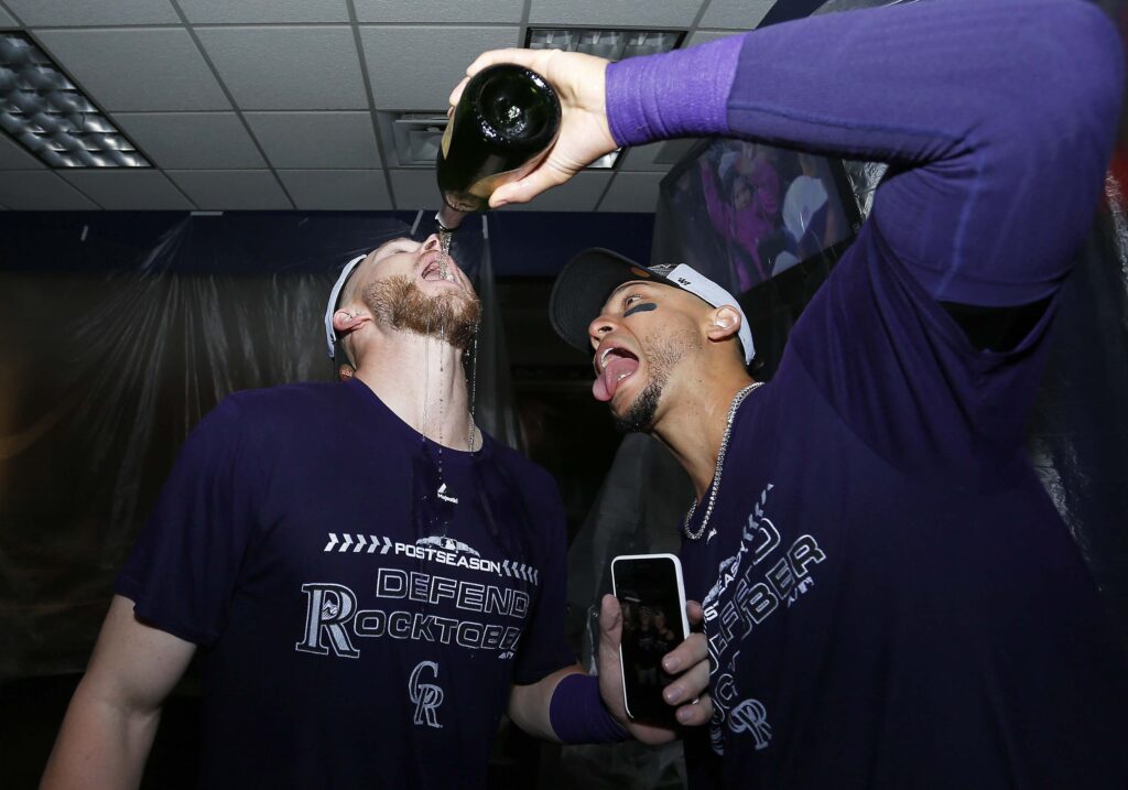 WATCH: Rockies react to second consecutive postseason berth