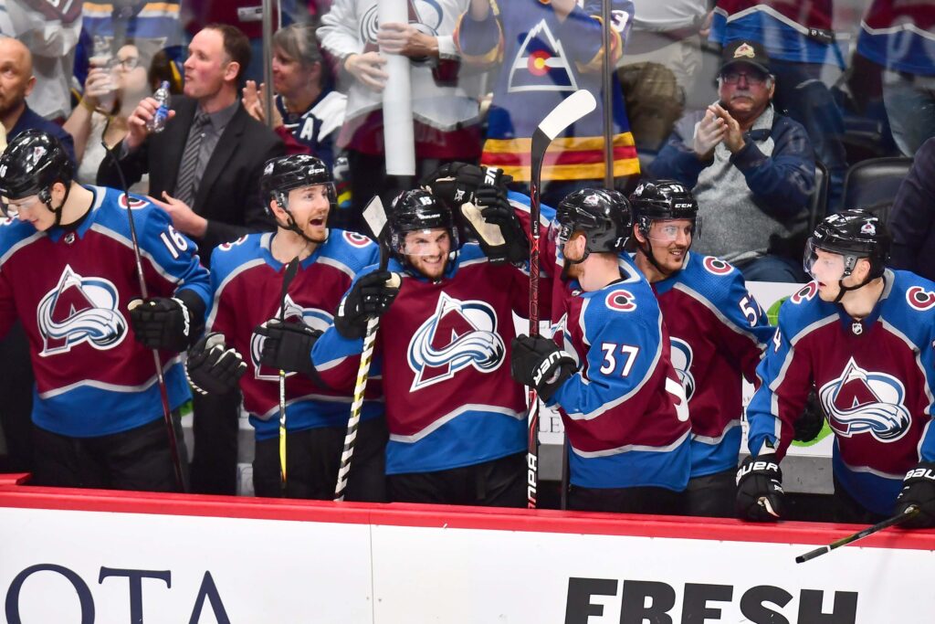 Avalanche lines and defensive pairings for season opener against Wild