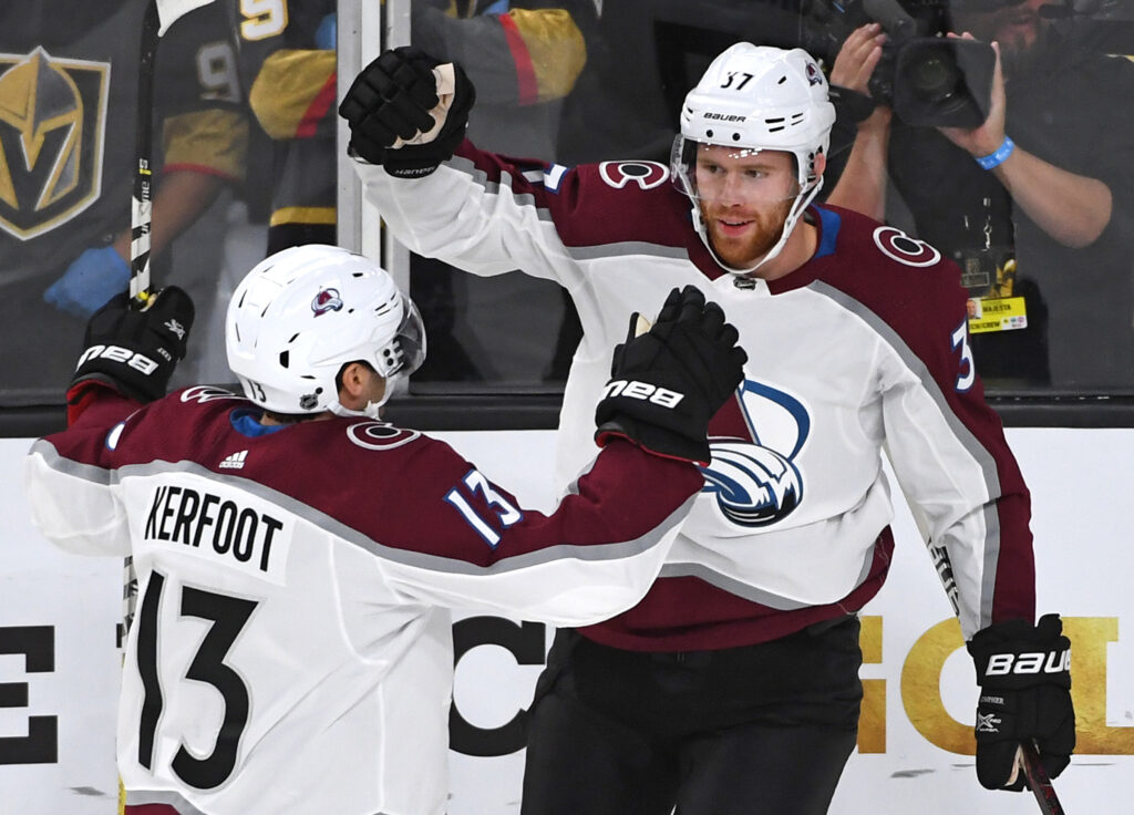 Avalanche suddenly is without a key forward for who knows how long
