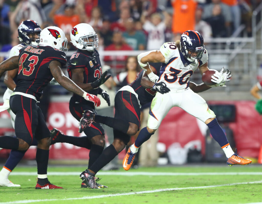 With Royce Freeman’s status uncertain, “Thank God we got the little guy”