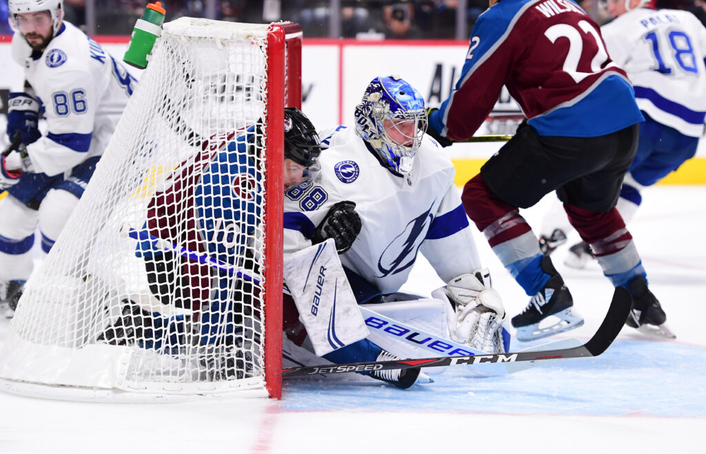 Vasilevskiy stonewalls Avalanche offense in shutout