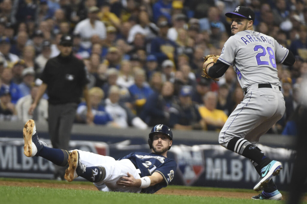 Nolan Arenado named a finalist for National League MVP