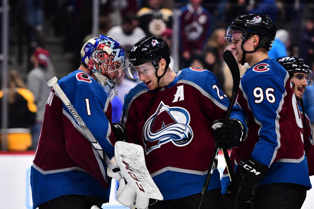 Inside the Avs’ locker room: A winning day against Boston