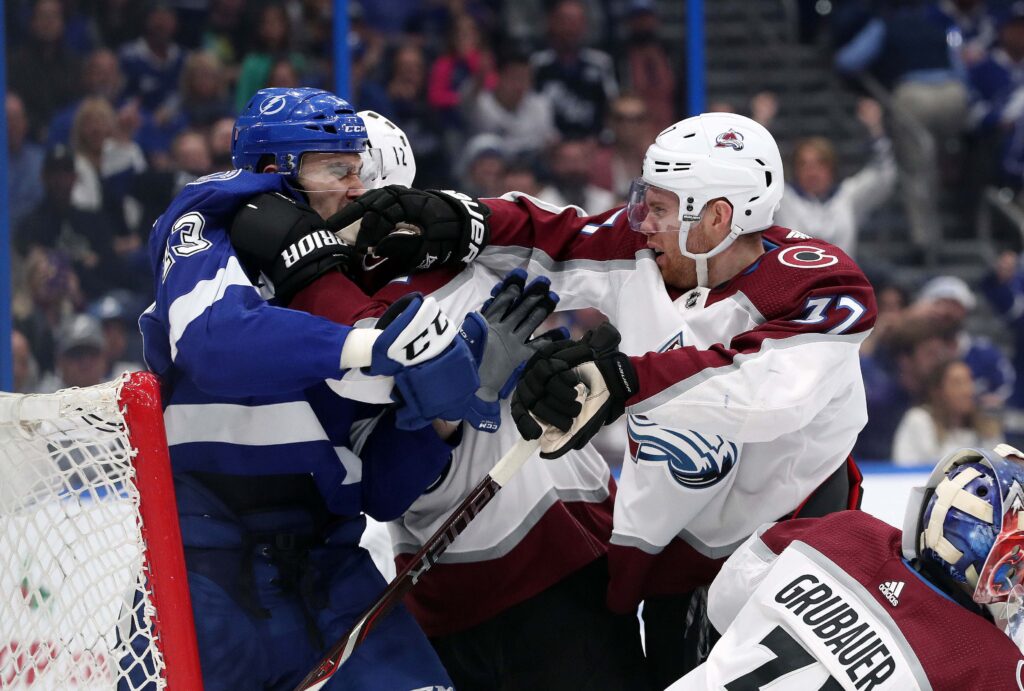 Avs-Lightning player grades: It happened