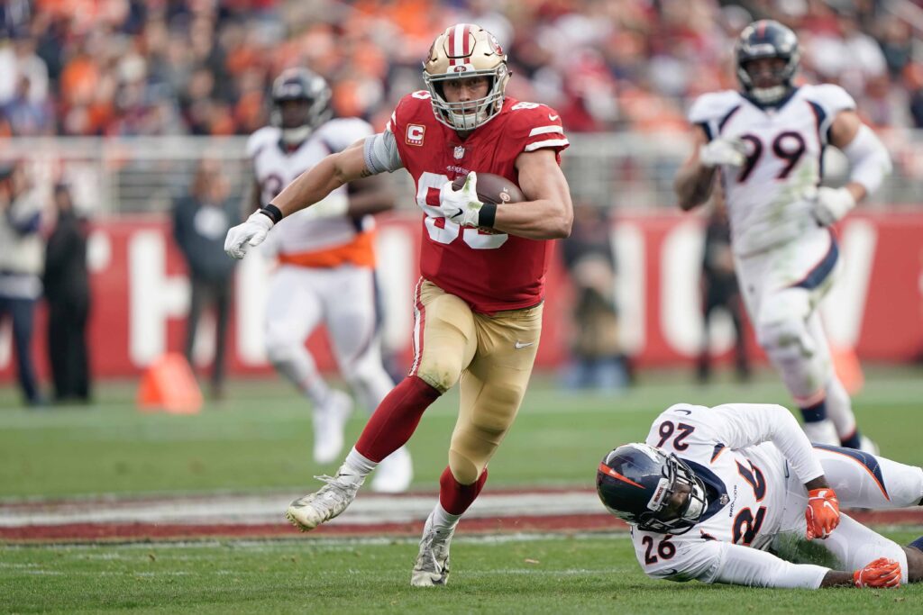 What in the world happened with covering George Kittle?