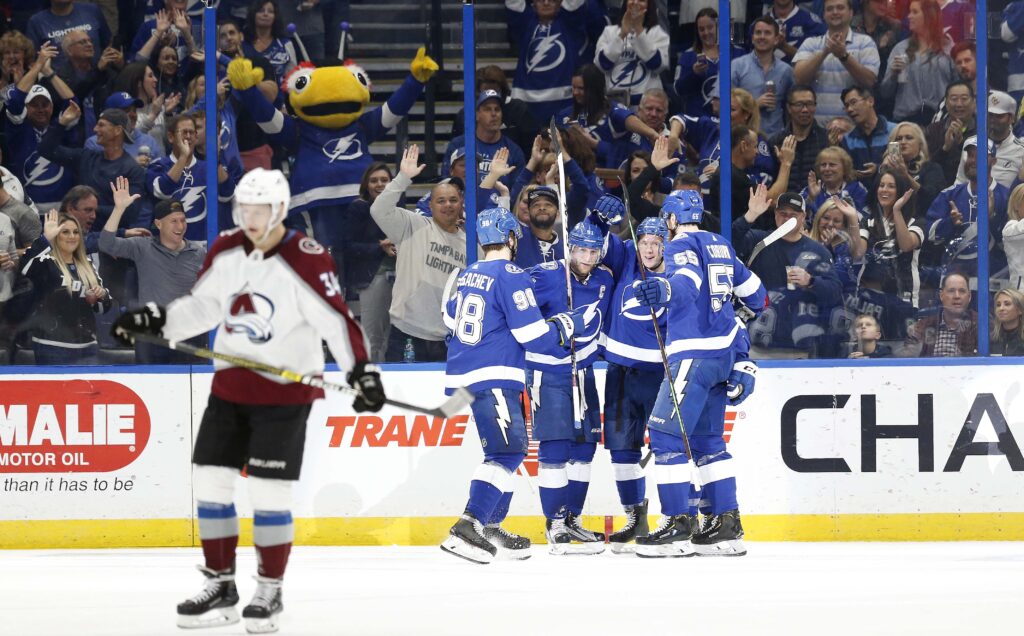 Inside the Avs’ Locker Room: Fumbling questions after a blowout loss