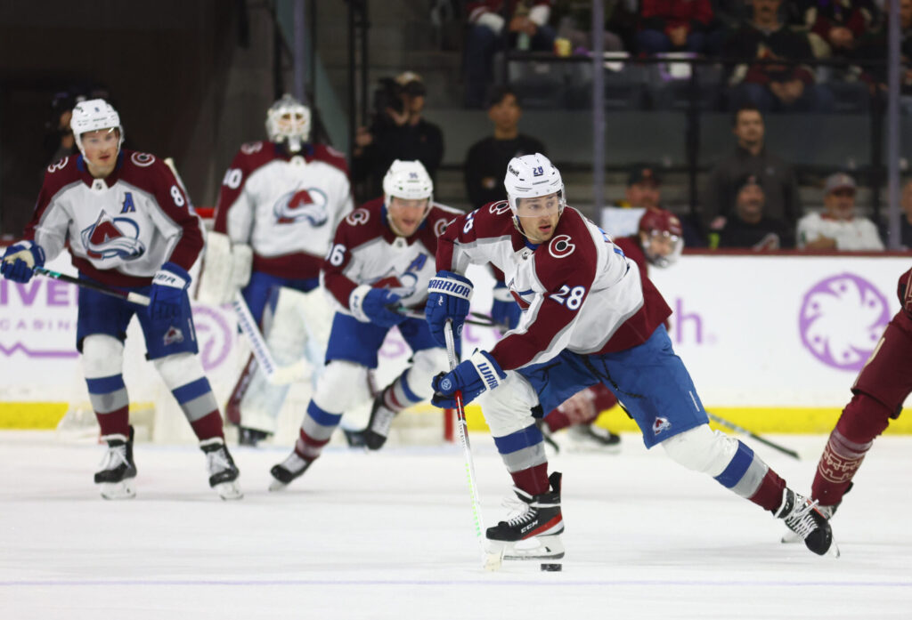 Disappointment in the desert, Avs secure point in 4-3 OT loss