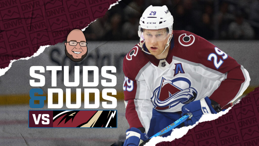 Avs-Coyotes Game 22 Studs & Duds