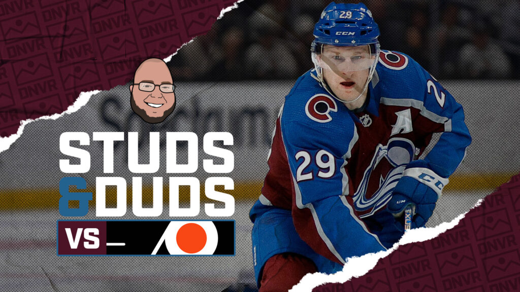 Avs-Flyers Game 27 Studs & Duds