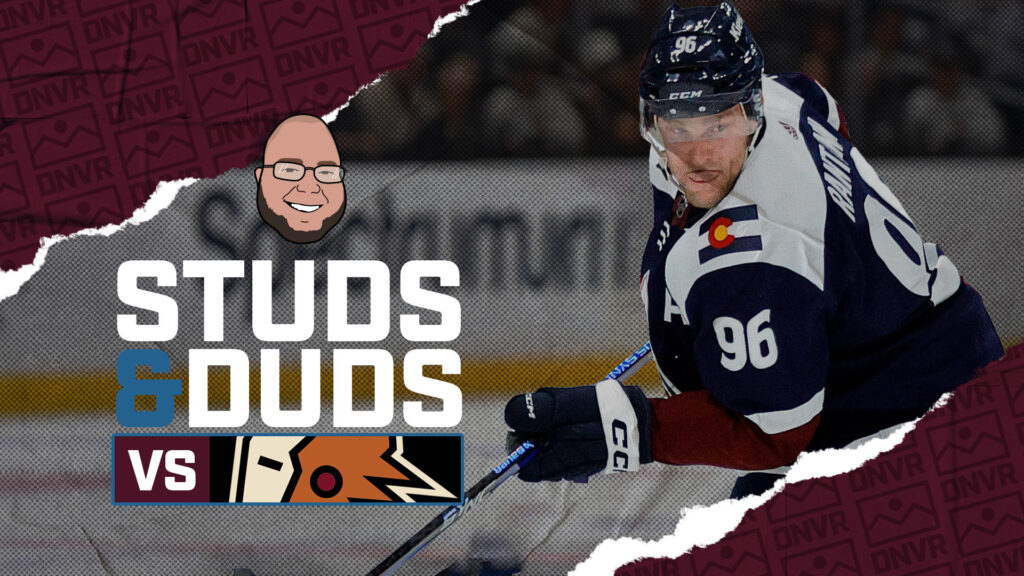 Avs-Coyotes Game 34 Studs & Duds