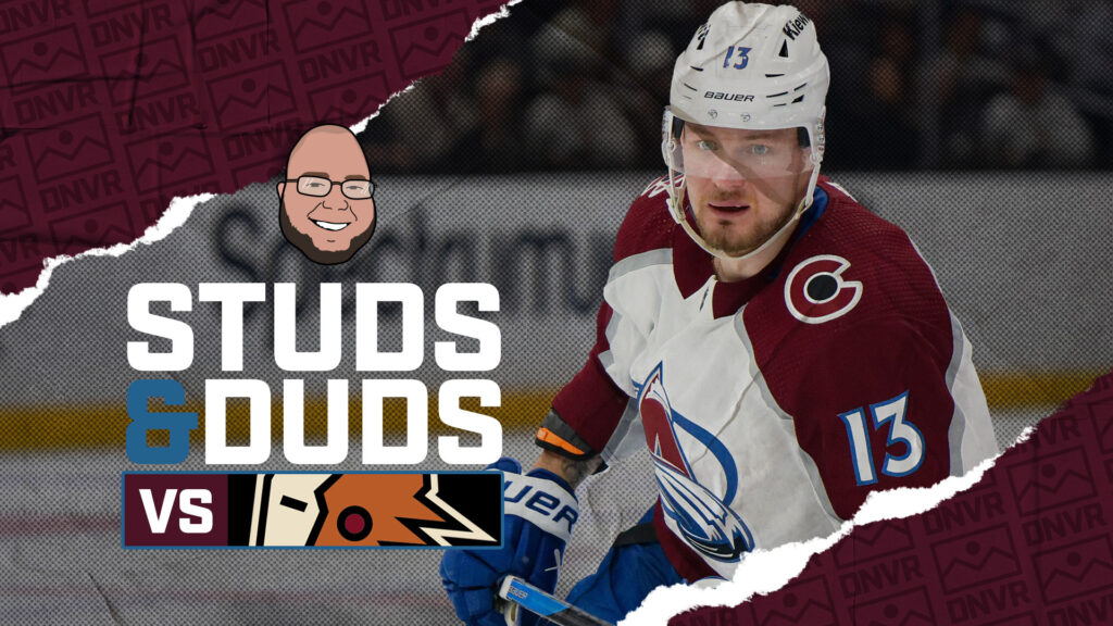 Avs-Coyotes Game 35 Studs & Duds