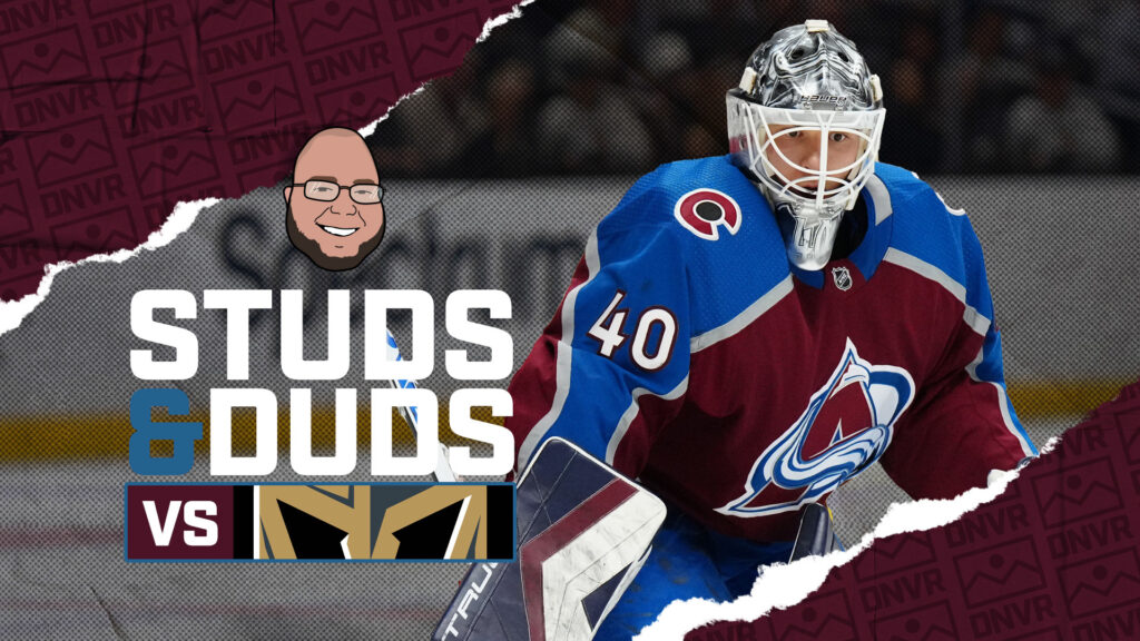 Avs-Golden Knights Game 42 Studs & Duds