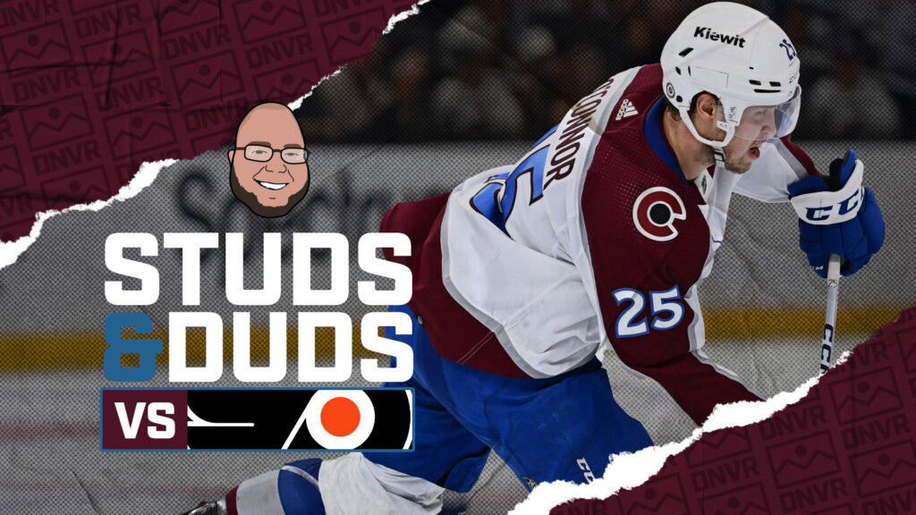 Avs-Flyers Game 47 Studs & Duds
