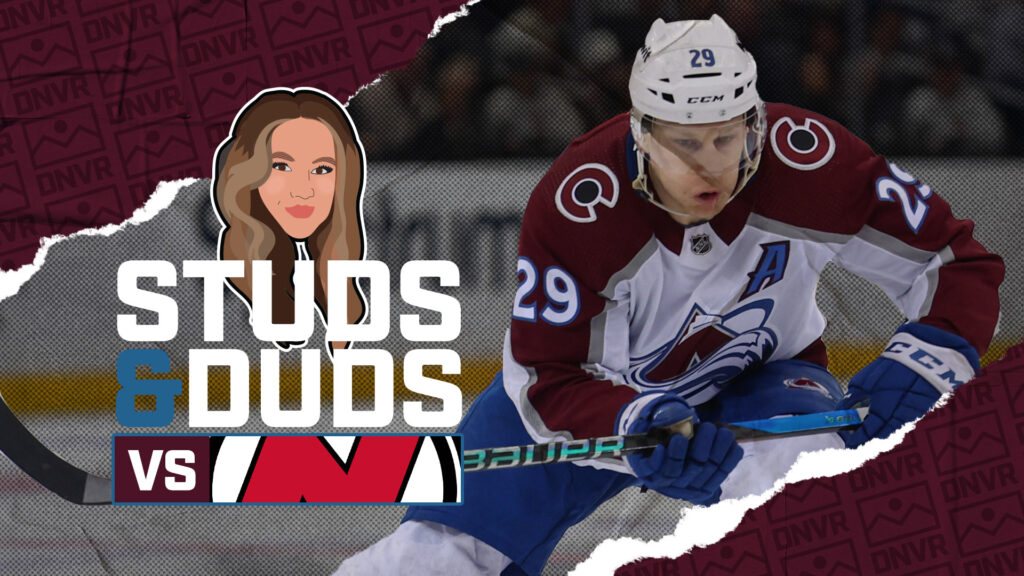 Avs-Devils Game 51 Studs & Duds