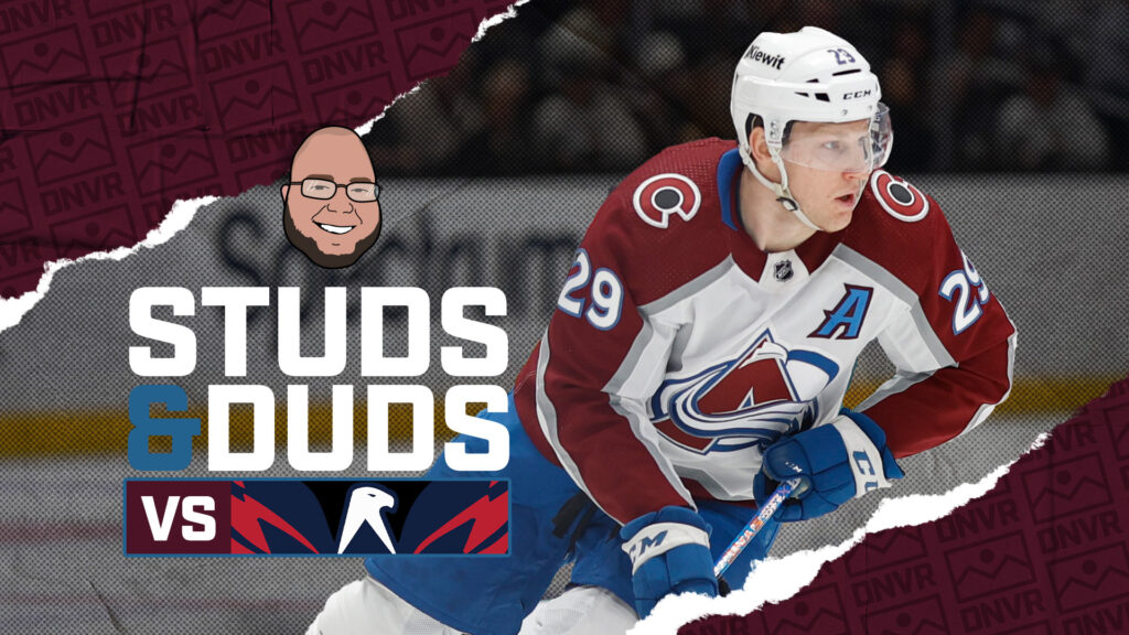 Avs-Capitals Game 54 Studs & Duds