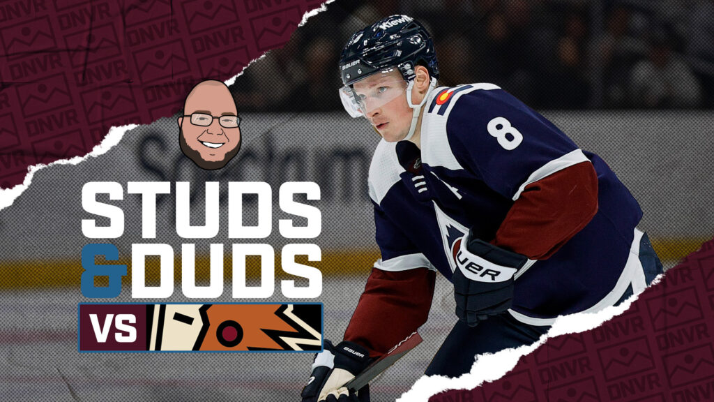 Avs-Coyotes Game 56 Studs & Duds