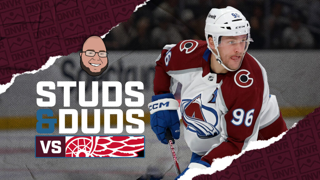 Avs-Red Wings Game 58 Studs & Duds