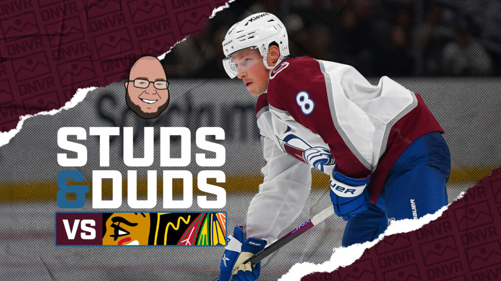 Avs-Blackhawks Game 61 Studs & Duds