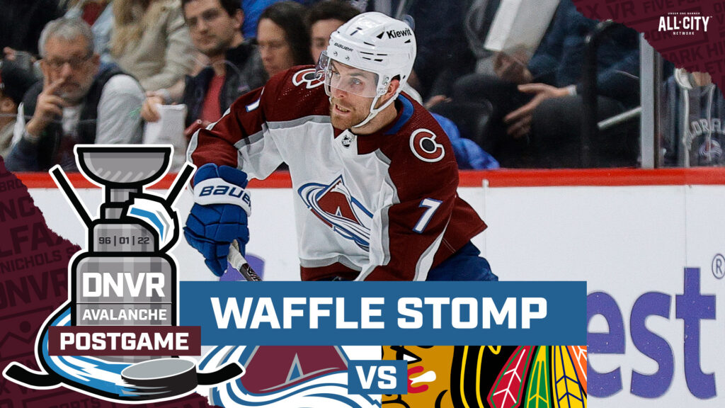 Devon Toews and The Colorado Avalanche LEAP over the Chicago Blackhawks