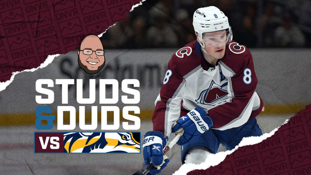 Avs-Predators Game 62 Studs & Duds