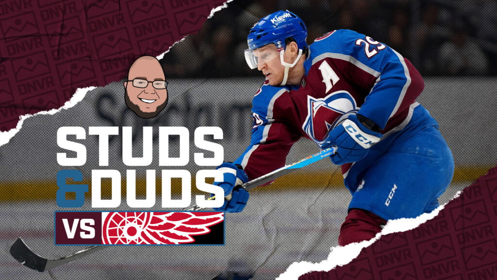 Avs-Red Wings Game 64 Studs & Duds
