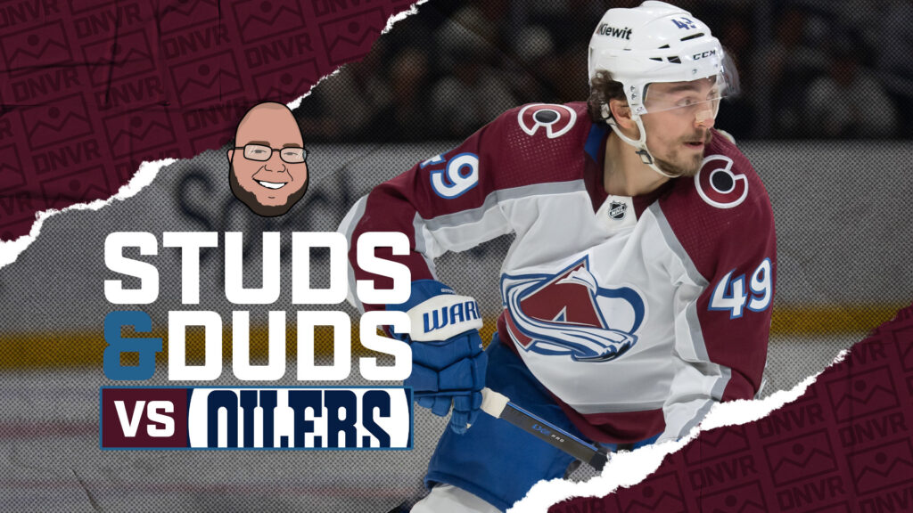 Avs-Oilers Game 68 Studs & Duds