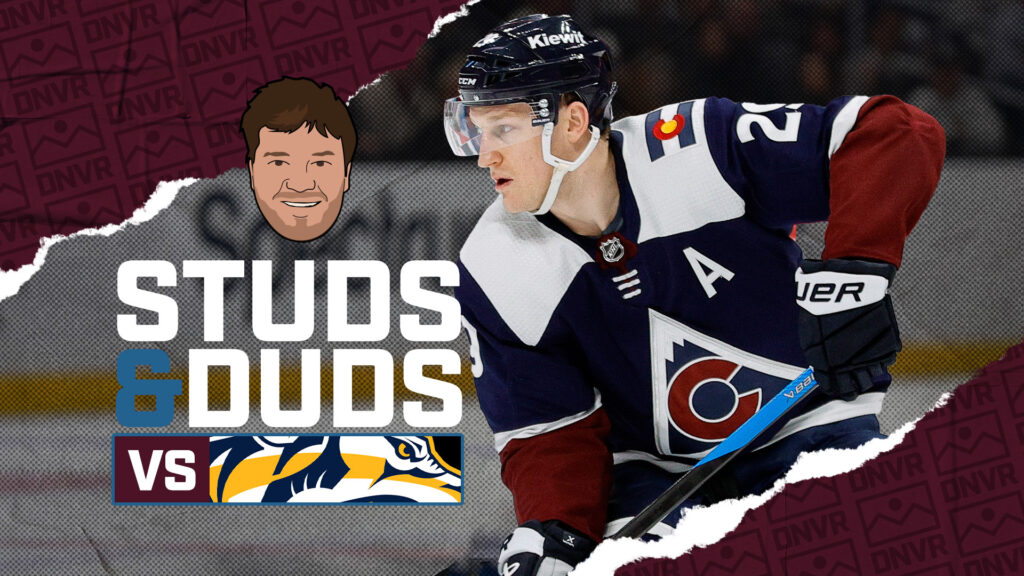 Avs-Predators Game 74 Studs & Duds