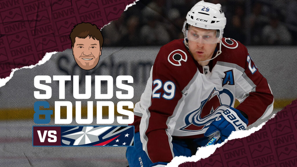 Avs-Blue Jackets Game 75 Studs & Duds