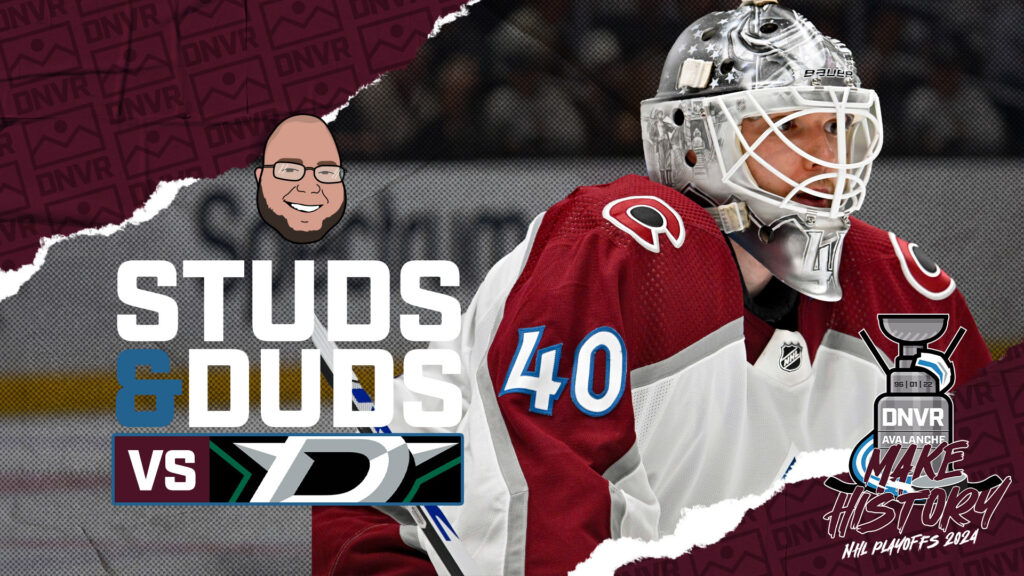 Avs-Stars Game 2 Studs & Duds