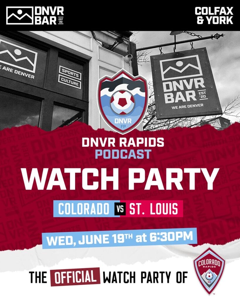 DNVR Official Colorado Rapids Watch Party
