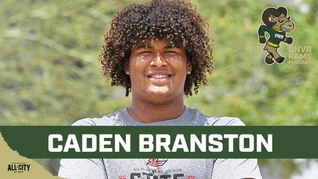 DNVR Rams Podcast: 2025 CSU Football commit Caden Branston on why he chose the Rams