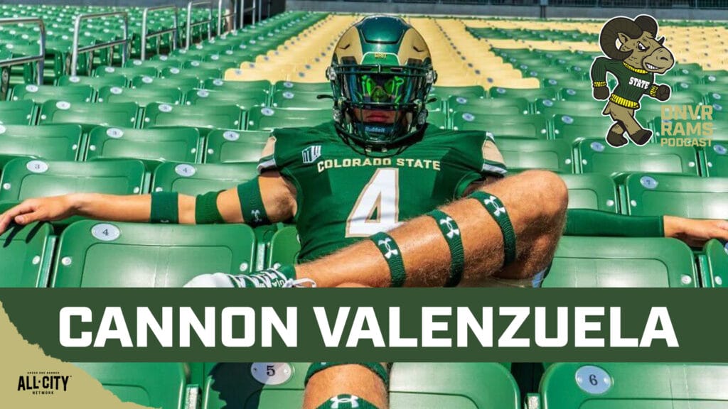 DNVR Rams Podcast: CSU Football commit Cannon Valenzuela on why he chose CSU over offers from service academies, transitioning to linebacker & more
