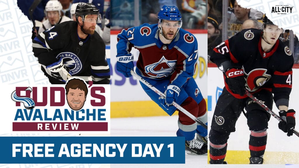 Calvin De Haan, Jonathan Drouin and Parker Kelly, all free agent signings by the Colorado Avalanche