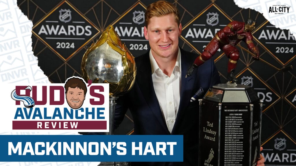 Nathan MacKinnon and the Hart Trophy. NHL MVP.