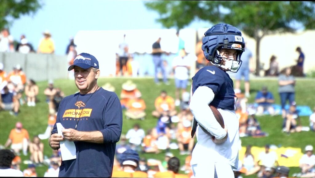 Did Sean Payton give a hint as to who will start in the Denver Broncos’ first preseason game?