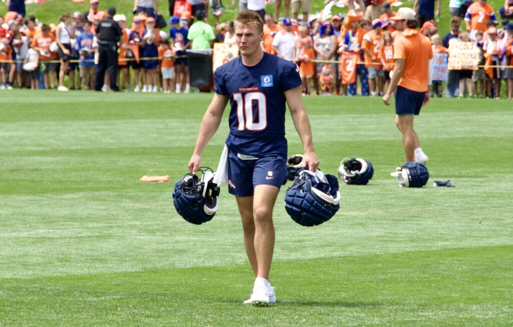 An inside look at Bo Nix’s rookie initiation with the Denver Broncos
