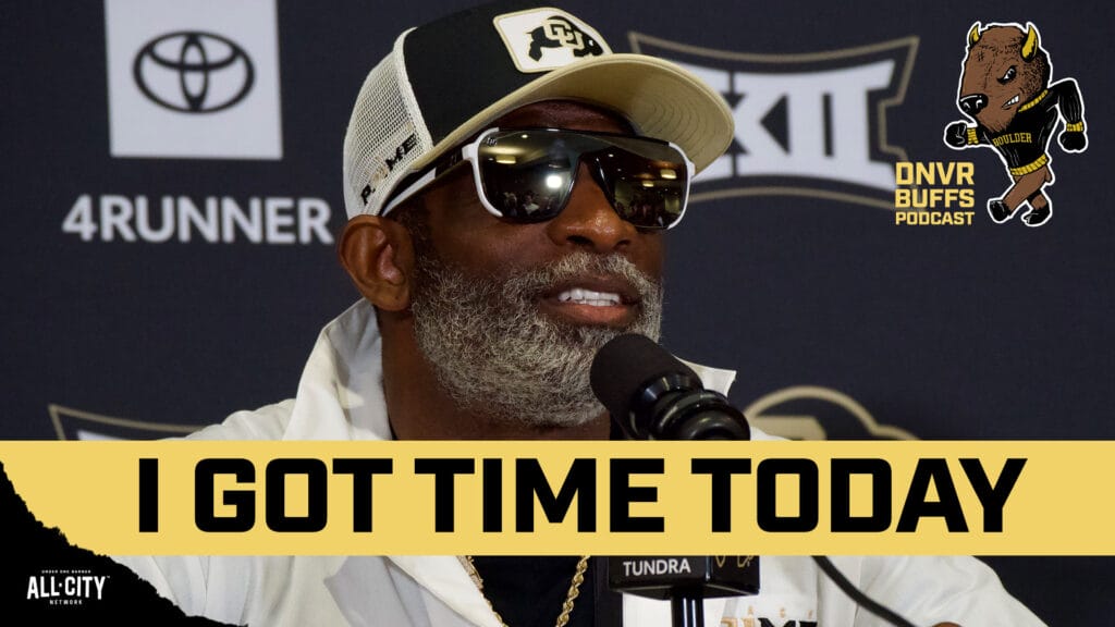 DNVR Buffs Podcast: Coach Prime sets the tone for the season in latest press conference + Justin Mayers joins the show