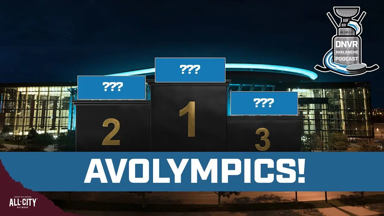 DNVR Avalanche Podcast Avolympics podium
