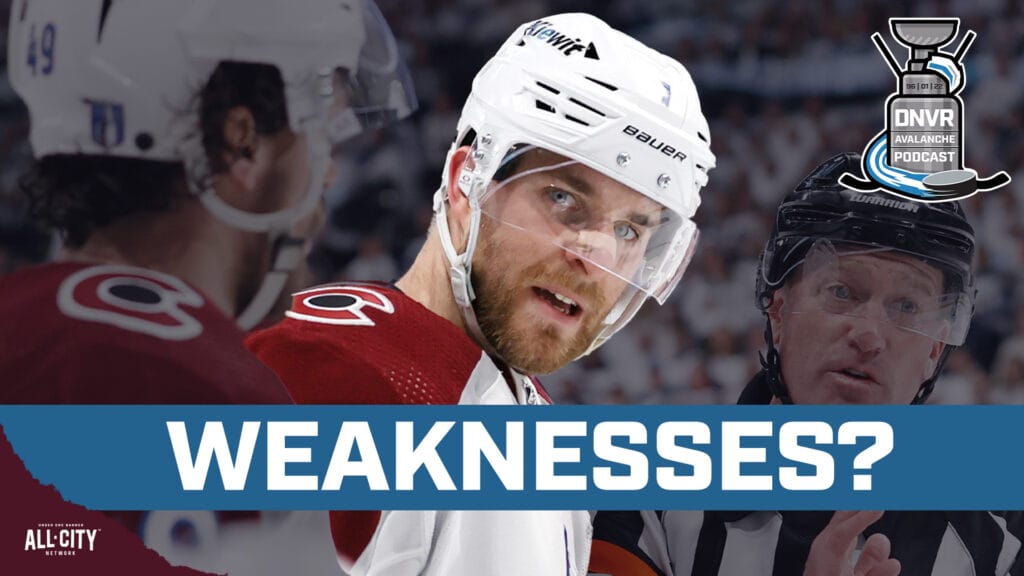 Devon Toews of the Colorado Avalanche who do not have a weakness on defense