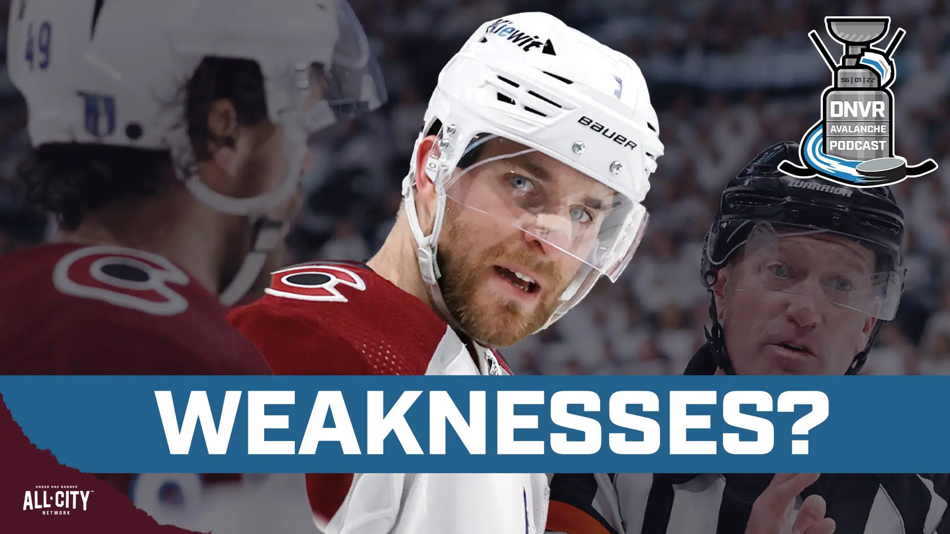Devon Toews of the Colorado Avalanche who do not have a weakness on defense