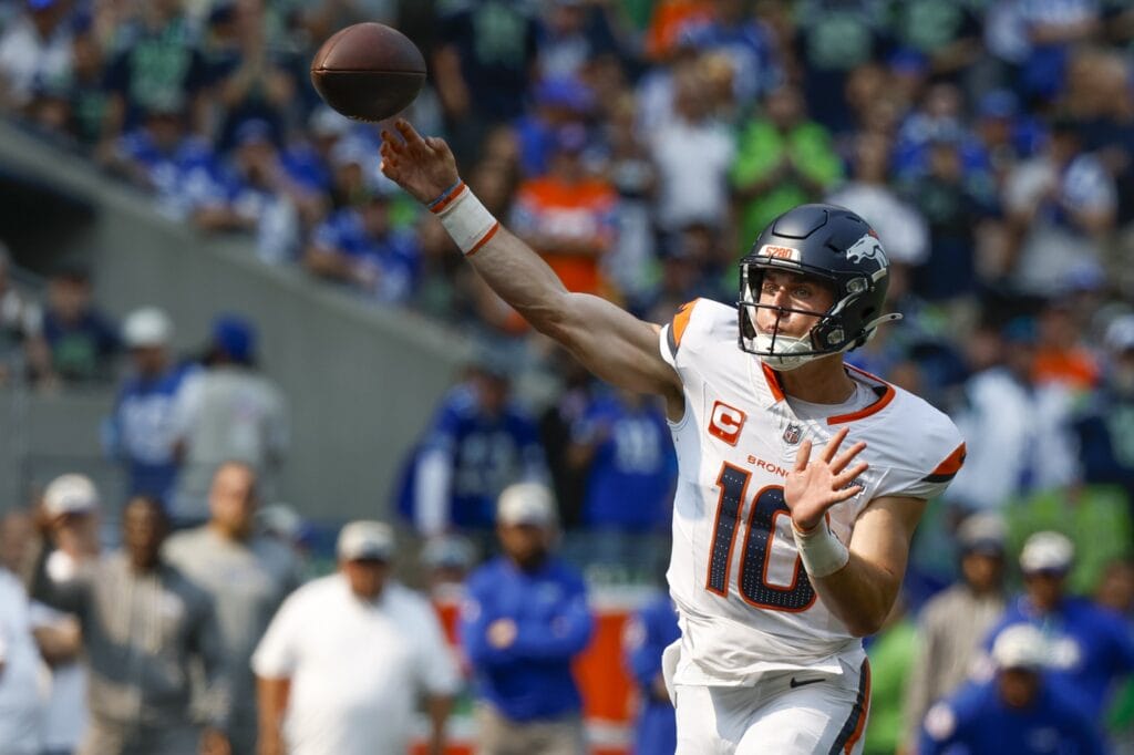 Will Denver Broncos’ QB Bo Nix or Pittsburgh Steelers’ QB Russell Wilson have a better 2024 NFL season?
