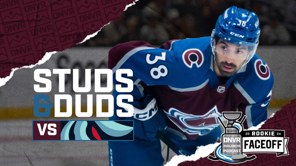 Rookie Faceoff Game 2: Avs vs. Kraken – Studs and Duds