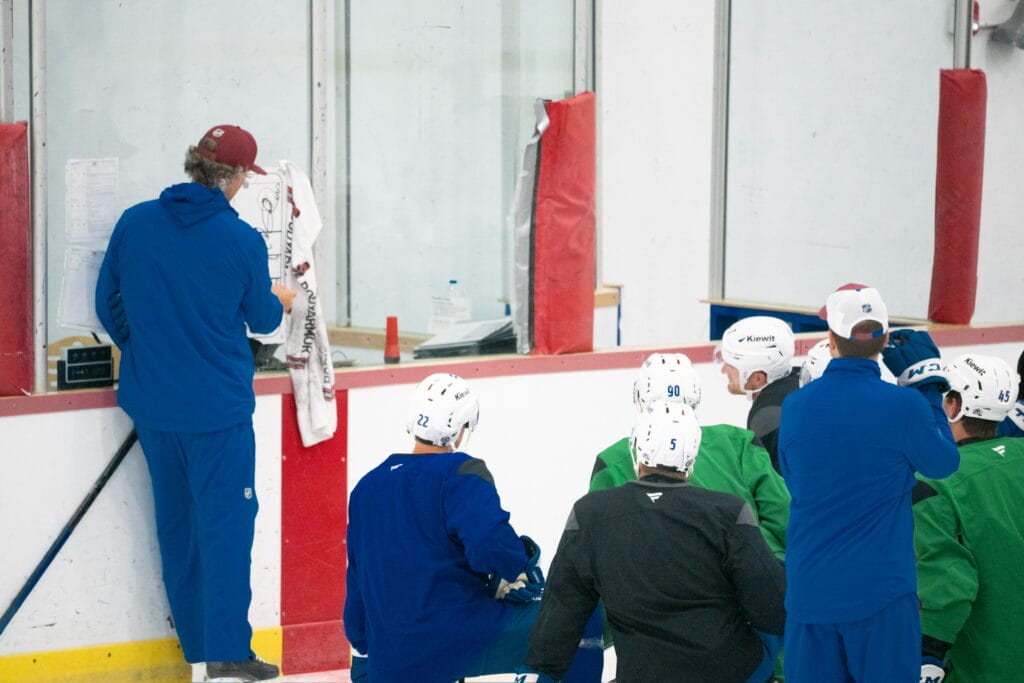 Oliver Kylington’s immigration adventure ends in strong debut on Day 2 of Avalanche training camp