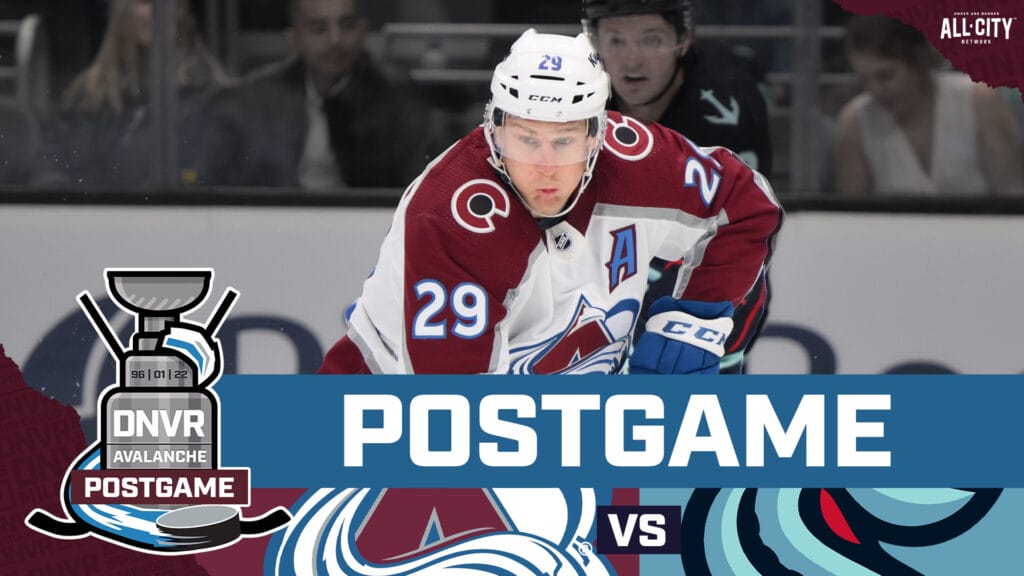 Nathan MacKinnon who scored the game winning goal for the Colorado Avalanche