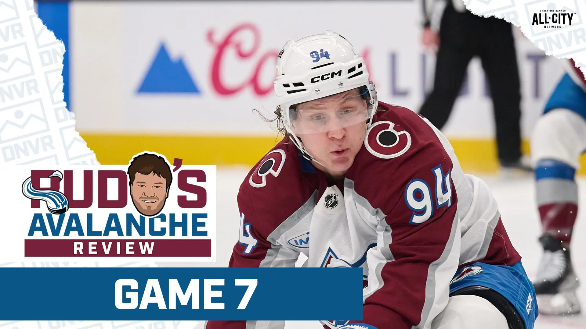 Joel Kiviranta playing for the Colorado Avalanche