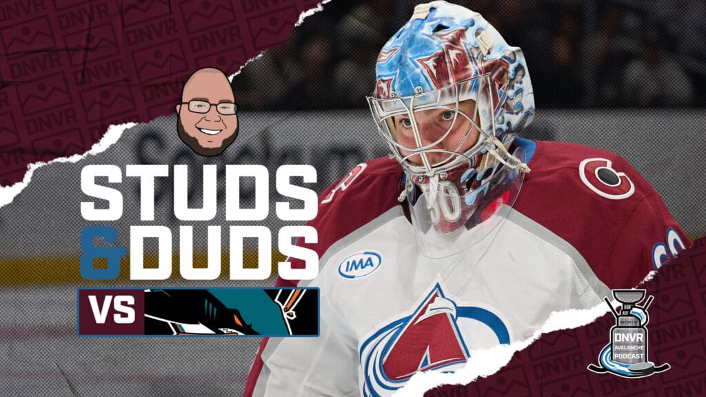 Avs-Sharks Game 6 Studs & Duds